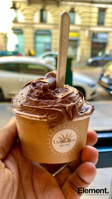 Compostable 8Oz (220Ml) Ice Cream Cup (Customisable)