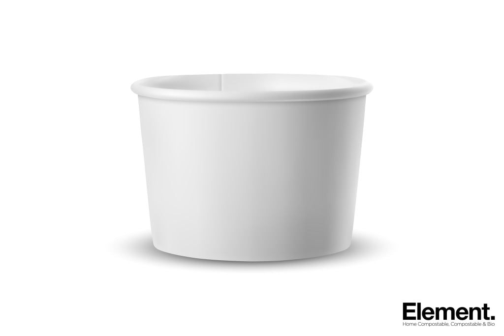 Compostable 8Oz (220Ml) Ice Cream Cup (Customisable)