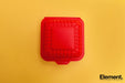 Biodegradable Burger Box Red Food Containers