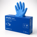 Blue Nitrylex Basic nitrile gloves, Large size, side view