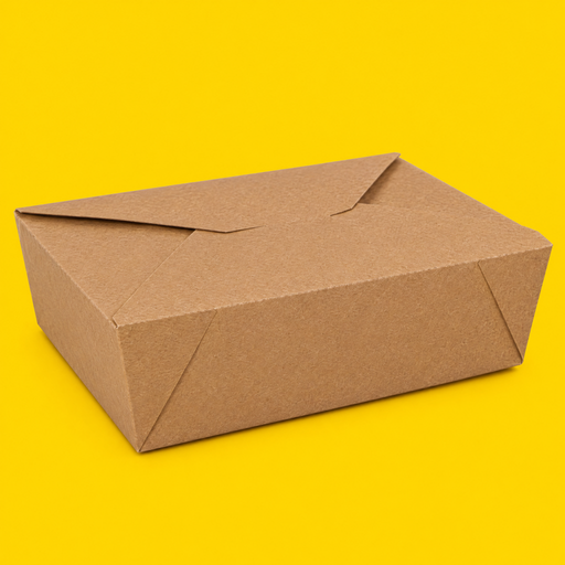 Kraft Biobox #3, closed, on yellow
