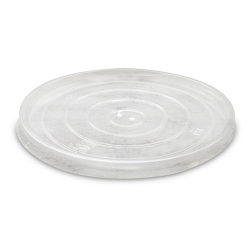 clear pp lid for containers, top view