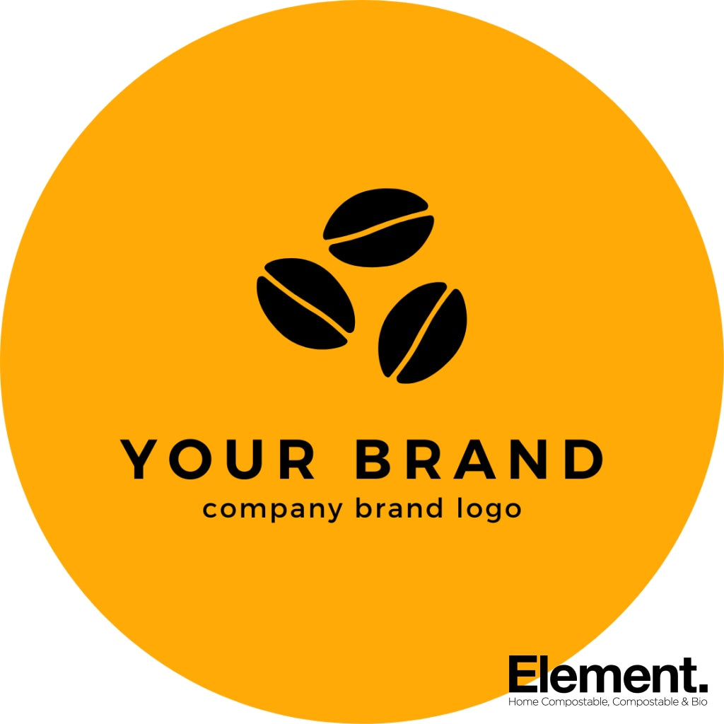 Paper Circle Stickers Custom — Element Packaging