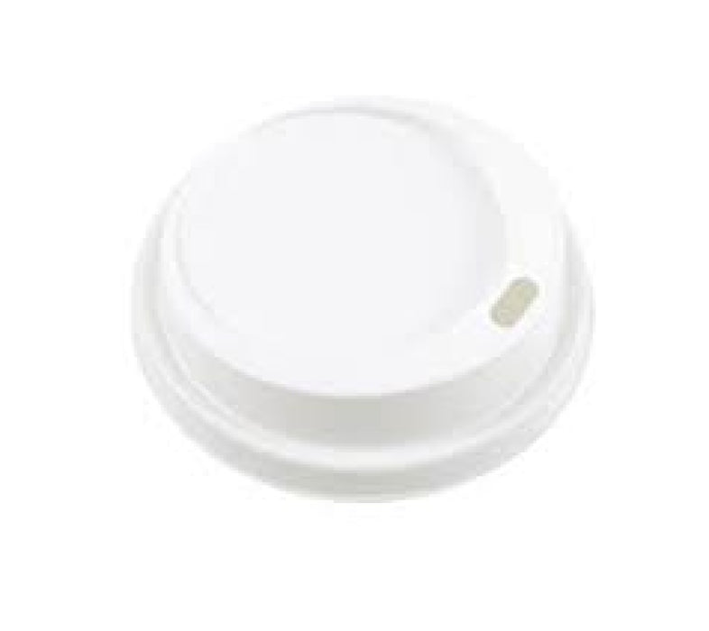 White Domed Sip-Thru Lid (4Oz)