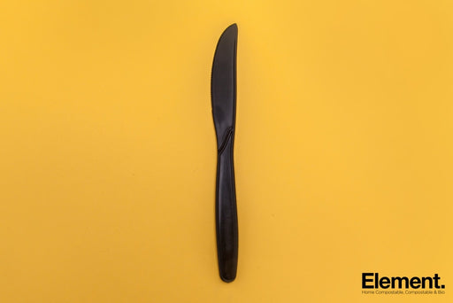 Reusable 7 inch cornstarch knife, black
