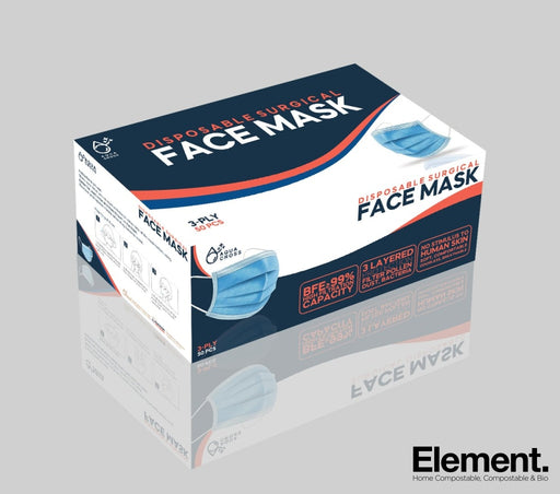 Surgical Mask 3-Ply (Type Ii) Hygiene Supplies